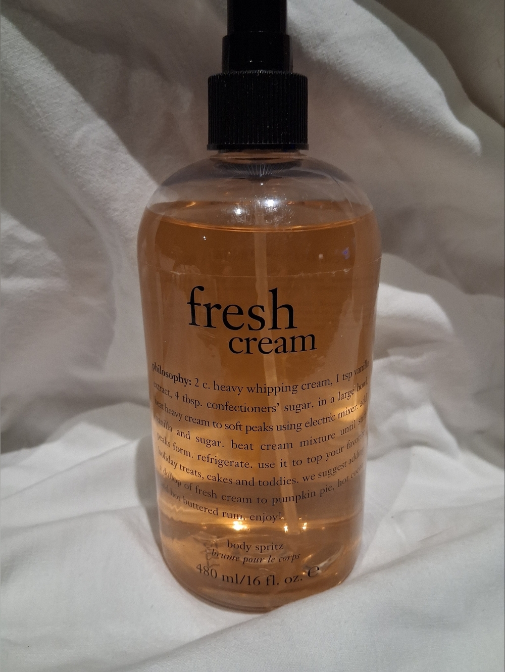Philosophy Fresh Cream Body Spritz